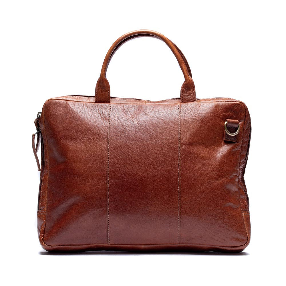 Springfield 14" Pc veske I Skinn Cognac