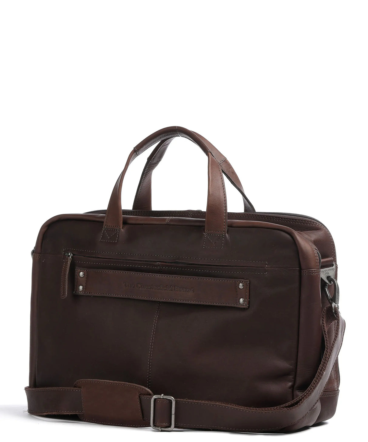 The Chesterfield Brand Ryan 17" Pc Veske I Skinn Brun