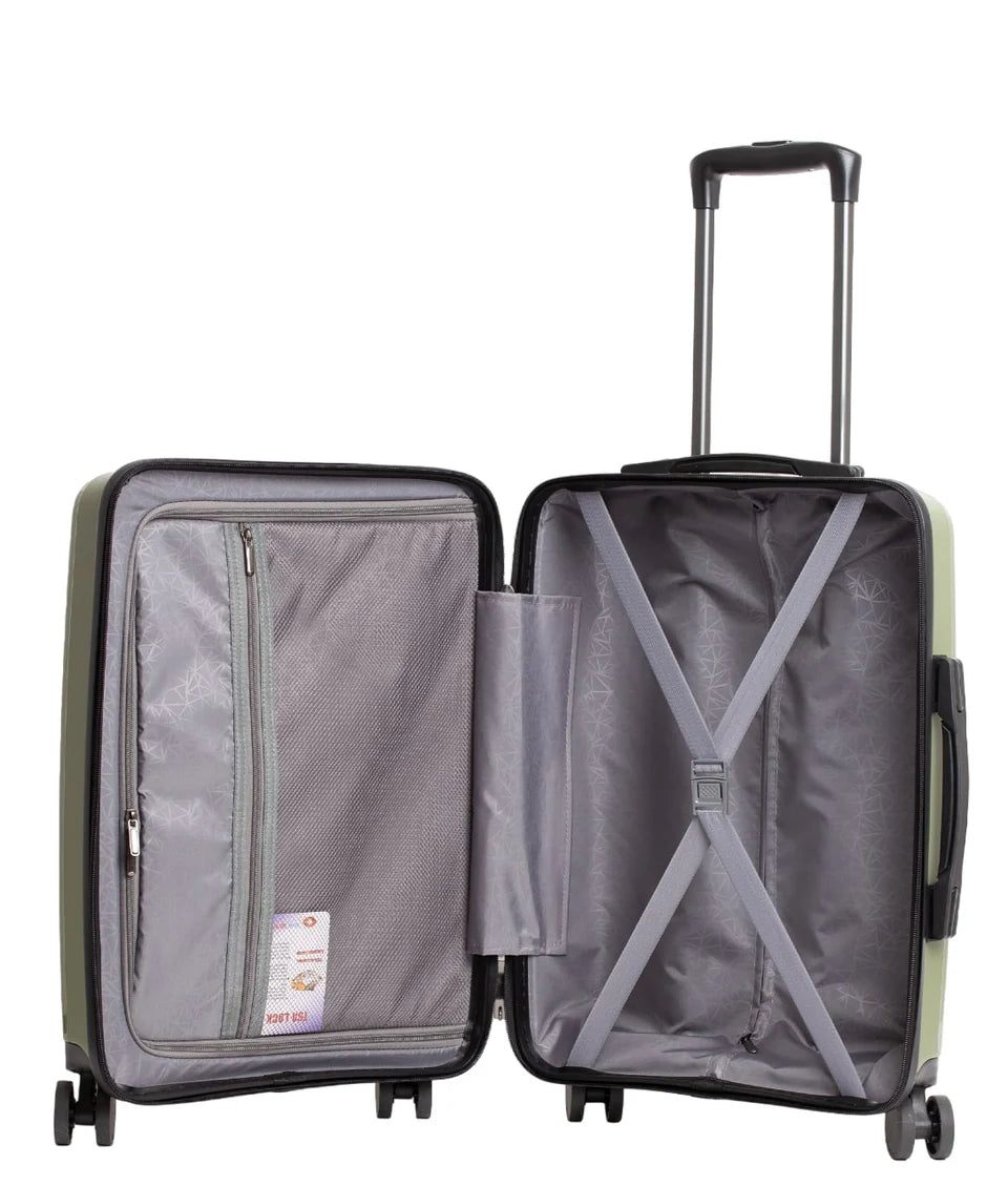 BHC Malaga Kabinkoffert 55cm Grønn