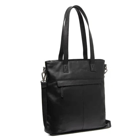 The Chesterfield Brand Nunavik Shoppingveske I Skinn Svart