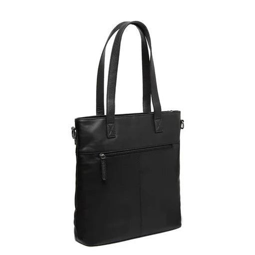 The Chesterfield Brand Nunavik Shoppingveske I Skinn Svart