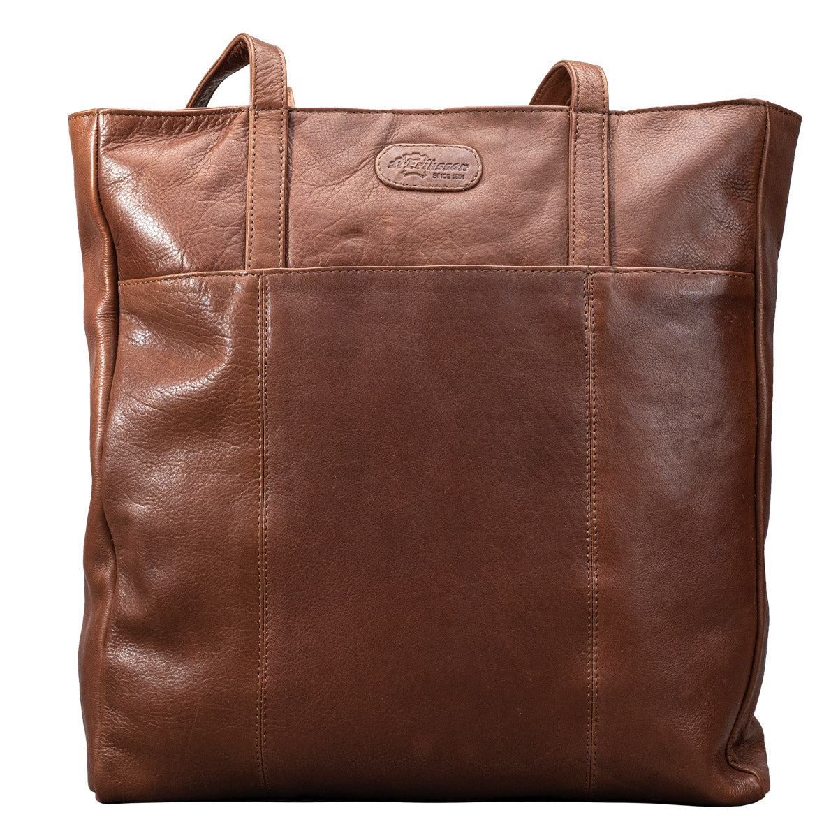 A. Eriksson Outi Shoppingveske I Skinn Brun