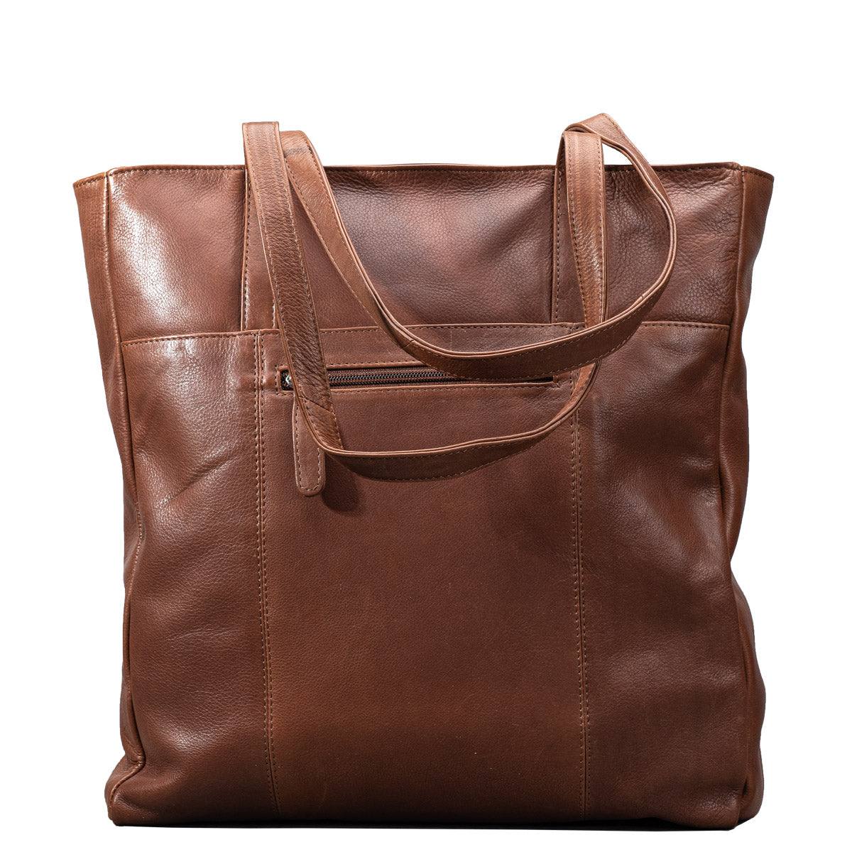 A. Eriksson Outi Shoppingveske I Skinn Brun