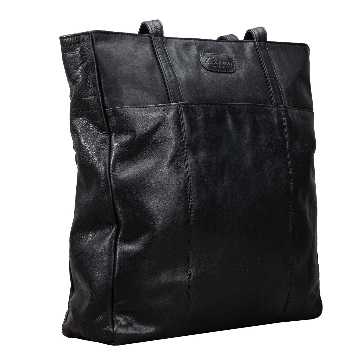 A. Eriksson Outi Shoppingveske I Skinn Svart