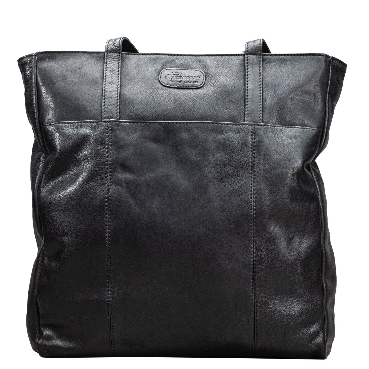 A. Eriksson Outi Shoppingveske I Skinn Svart