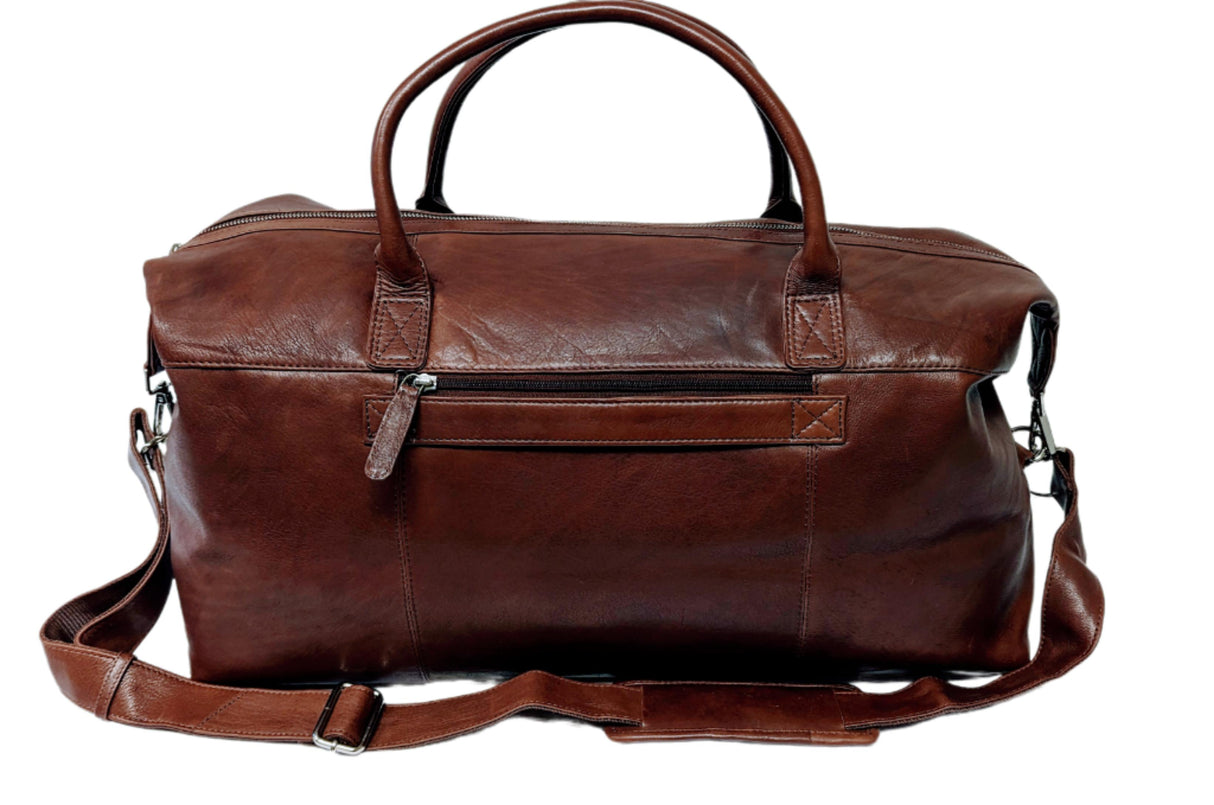 A. Eriksson Oiva Weekend Bag I Skinn Brun 32L