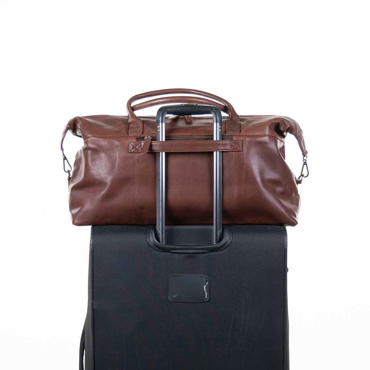 A. Eriksson Oiva Weekend Bag I Skinn Brun 32L