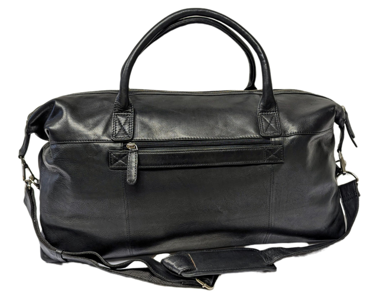 A. Eriksson Oiva Weekend Bag I Skinn Svart 32L