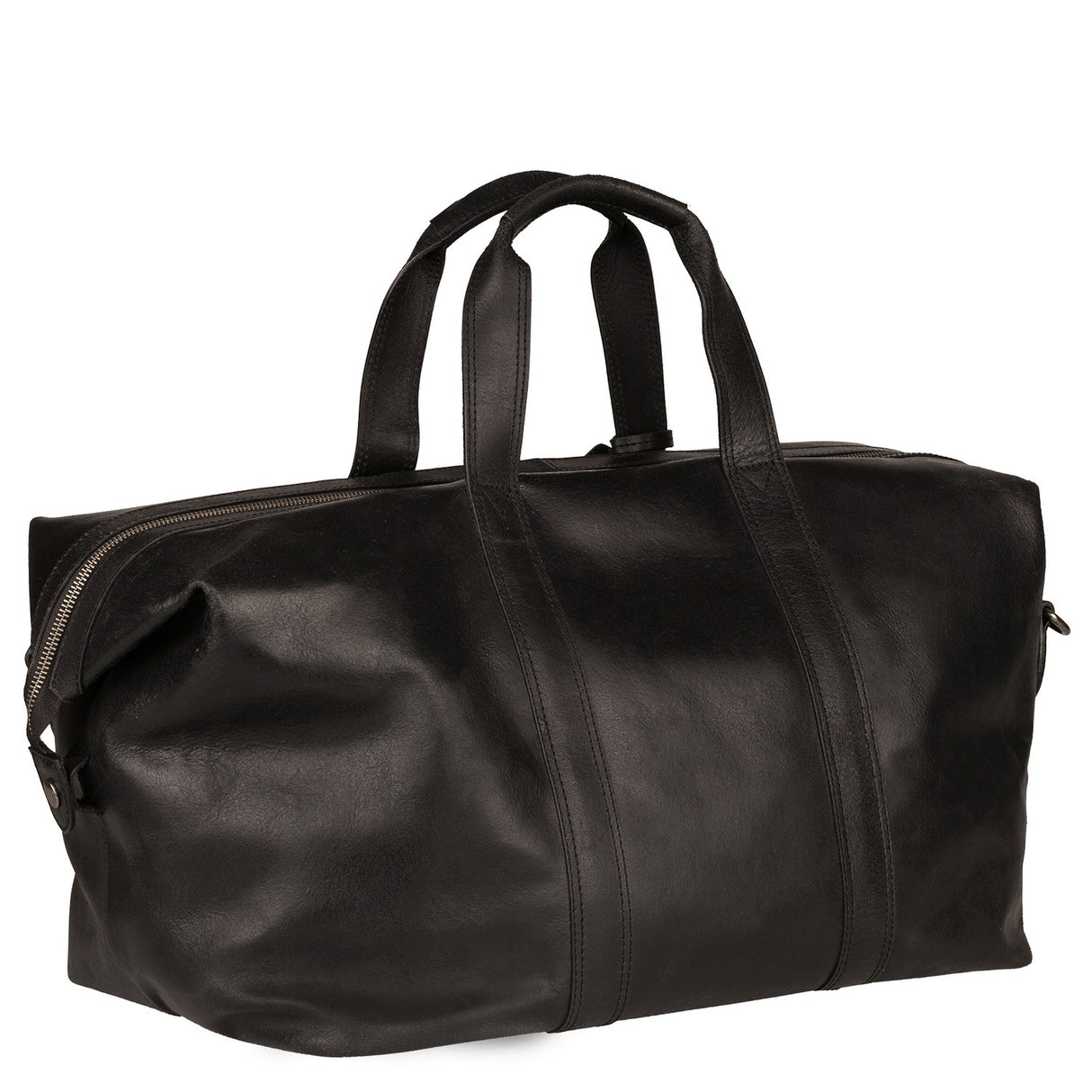 Burkely Fundamentals Sem Stor Weekend Bag I Skinn Svart