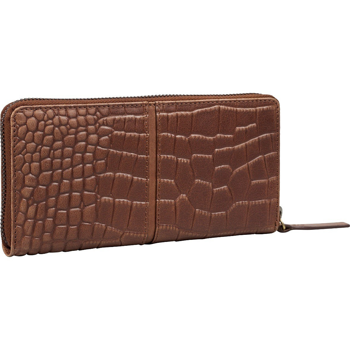 Burkely Cool Colbie Large Zip Around Wallet Brun