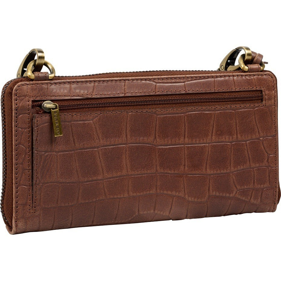 Burkely Cool Colbie Phone Wallet Liten Skinnveske Brun