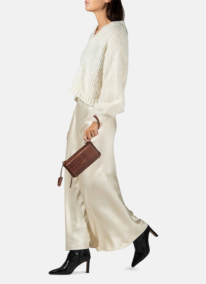 Burkely Cool Colbie Phone Wallet Liten Skinnveske Brun