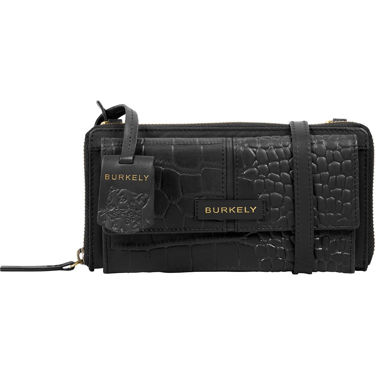 Burkely Cool Colbie Phone Wallet Liten Skinnveske Svart