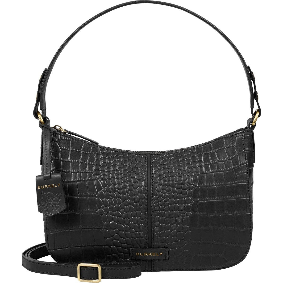Burkely Cool Colbie Shoulderbag Mellomstor Skinnveske Svart