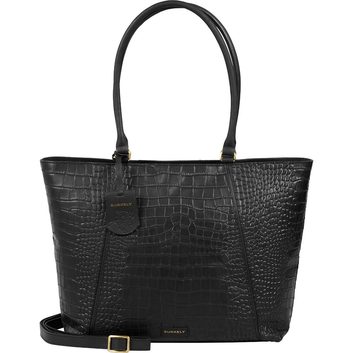 Burkely Cool Colbie Wide Tote Skinnveske 15,6" Svart