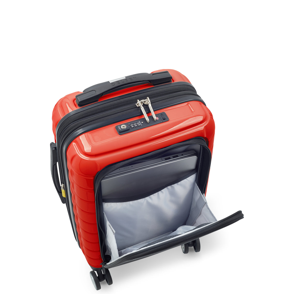 Delsey Shadow 5.0 Utvidbar Business Kabinkoffert med PC-lomme og USB-port 55cm