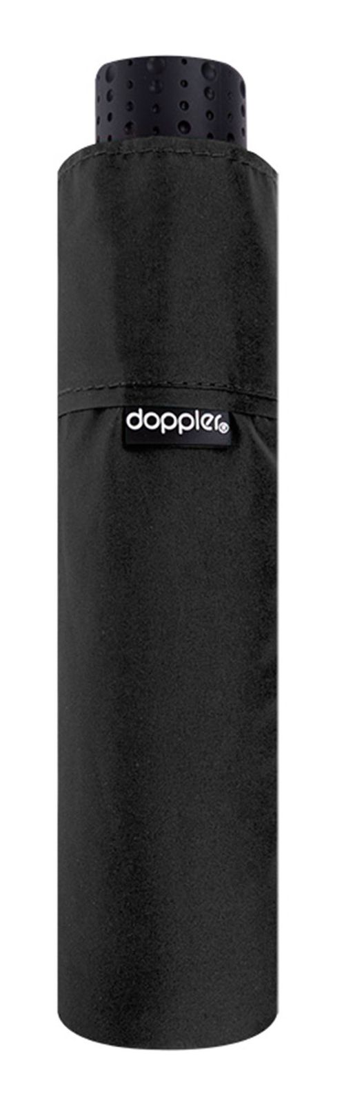 Doppler Fiber Havanna Light Paraply Svart