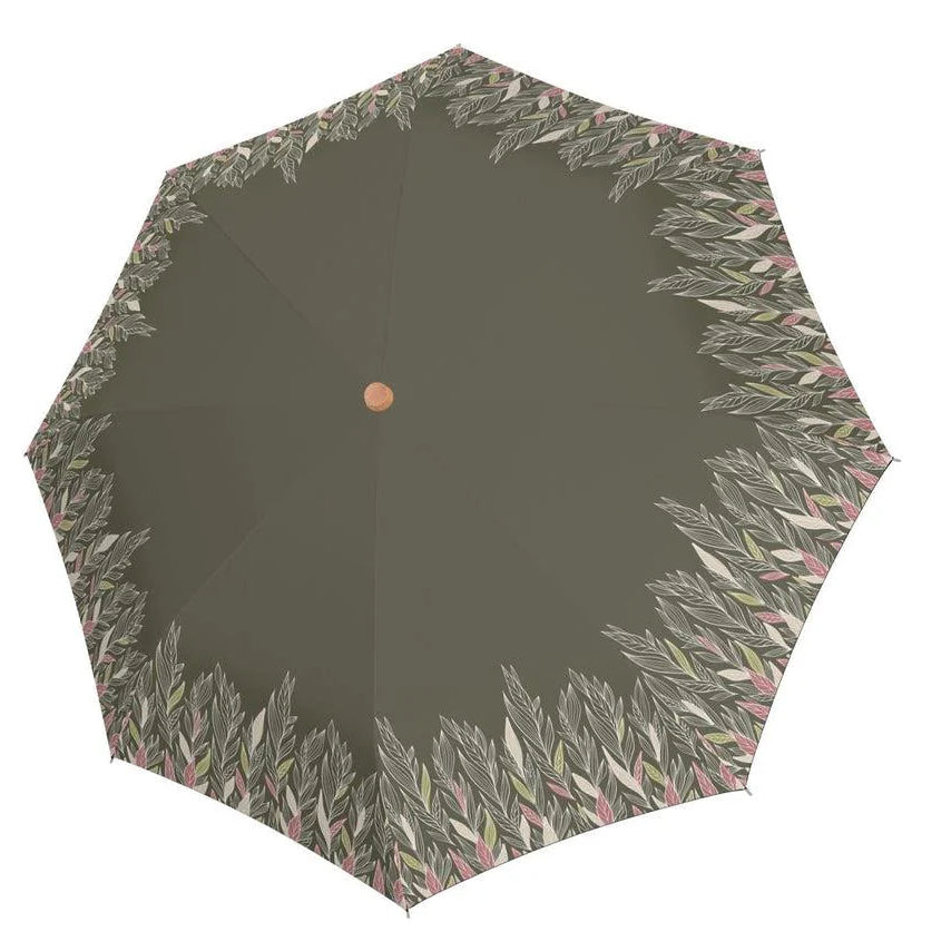 Doppler Nature Magic Paraply Auto Åpning Lukking Intention Olive