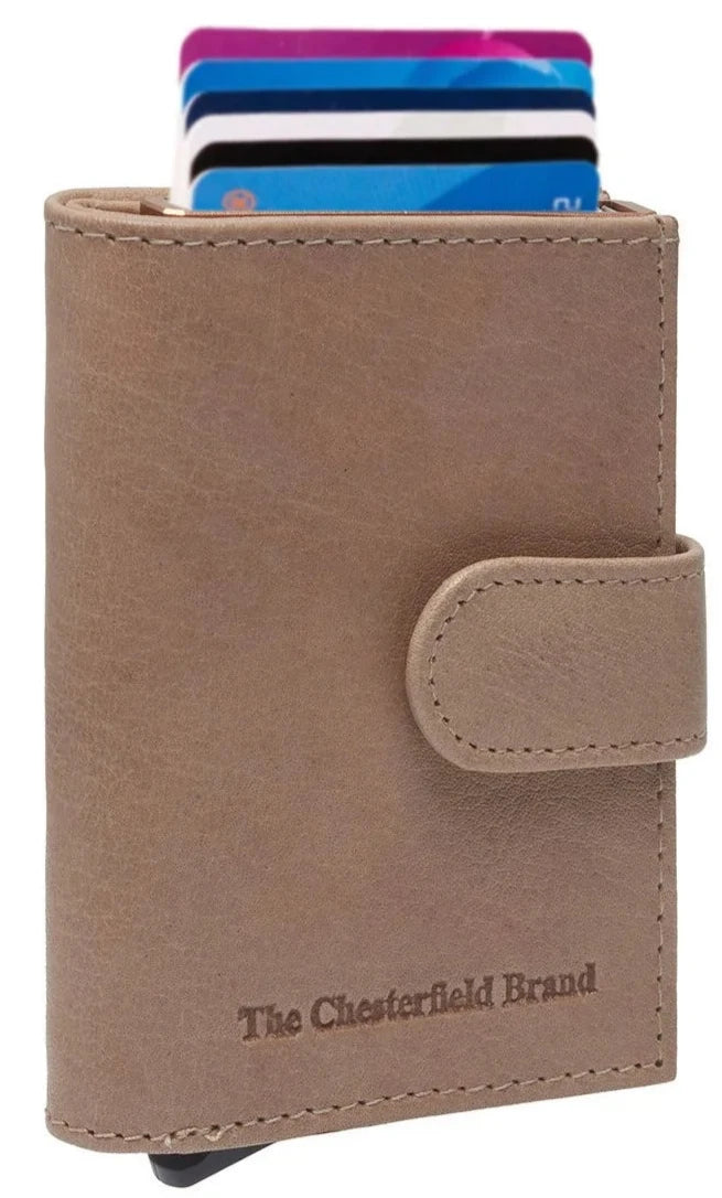 The Chesterfield Brand Hannover Kortholder i Skinn beige