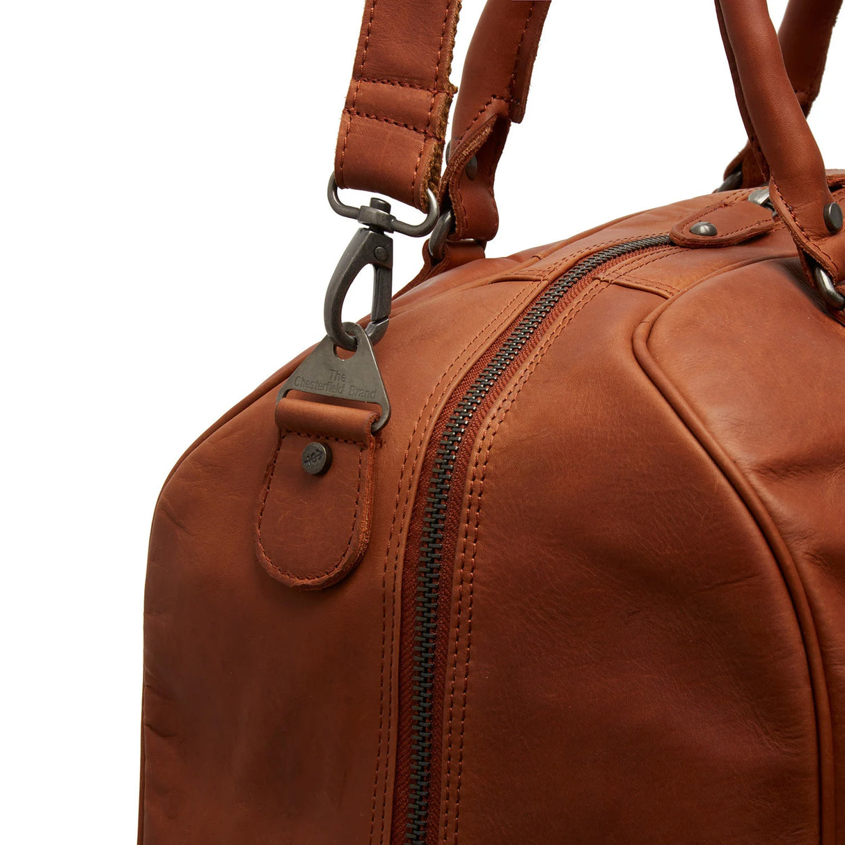 The Chesterfield Brand Liam Weekend Bag I Skinn Cognac
