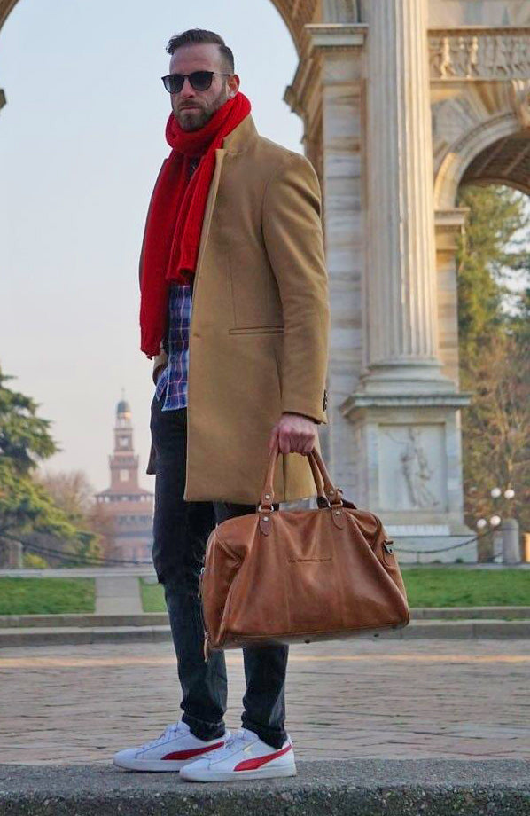 The Chesterfield Brand Liam Weekend Bag I Skinn Cognac