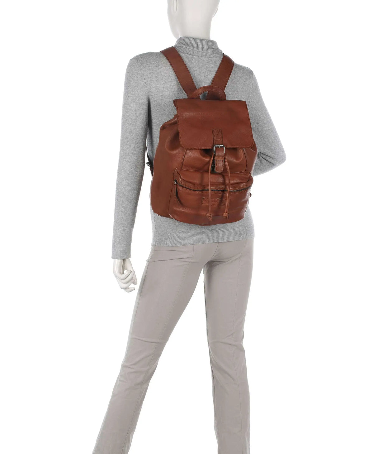 The Chesterfield Brand Mick Skinnsekk Cognac