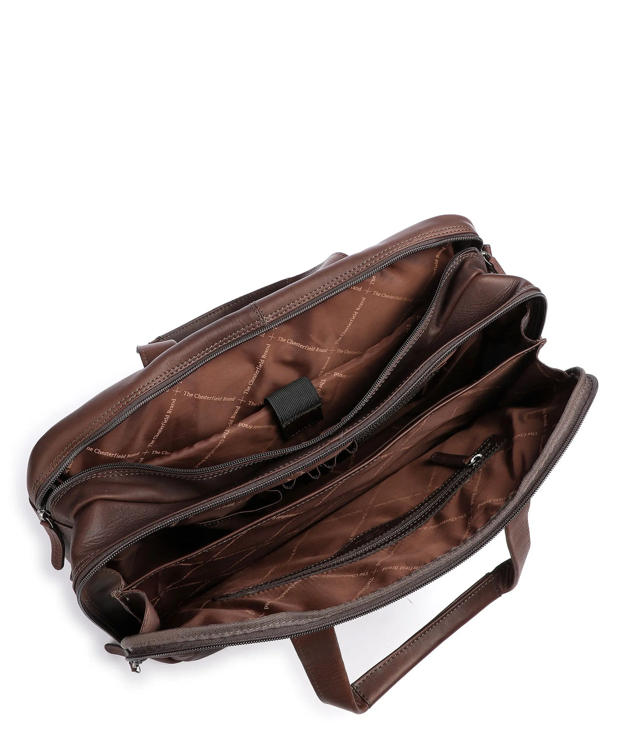 The Chesterfield Brand Ryan 17" Pc Veske I Skinn Brun