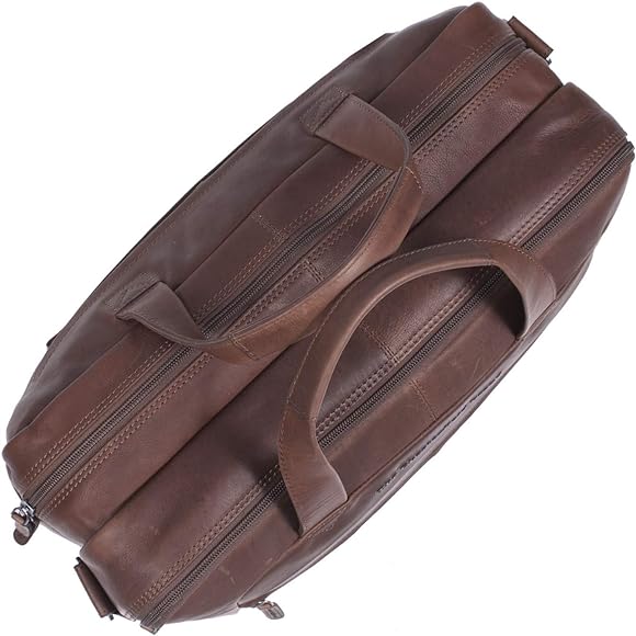 The Chesterfield Brand Ryan 17" Pc Veske I Skinn Brun