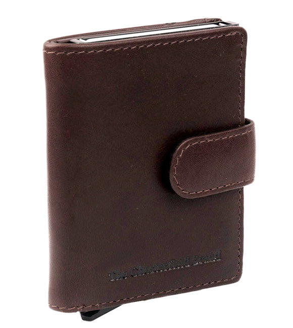 The Chesterfield Brand Loughton Kortholder I Skinn Brun