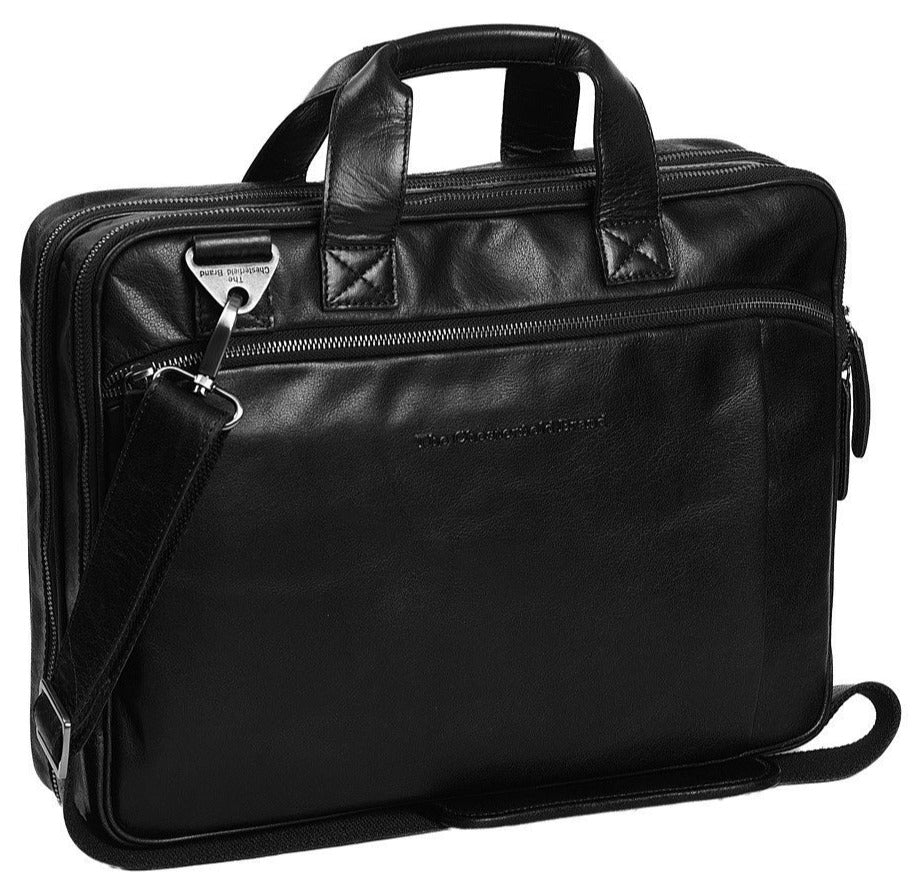 The Chesterfield Brand Manuel 15,4" Pc Veske I Skinn Svart
