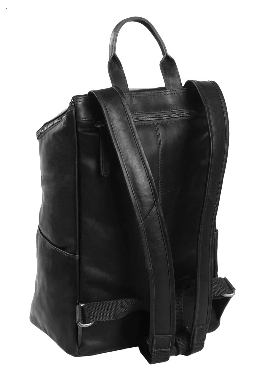 The Chesterfield Brand Sanya 14" Pc Sekk I Skinn Svart