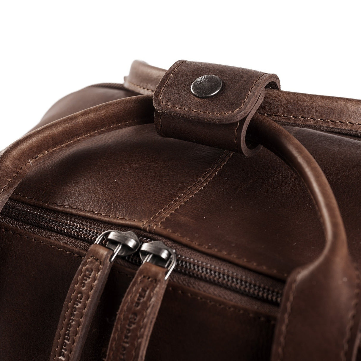 The Chesterfield Brand Belford 14" Pc Sekk I Skinn Brun