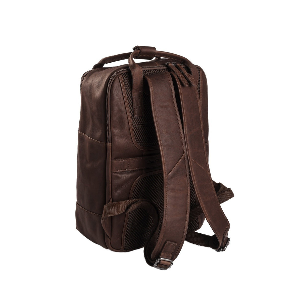 The Chesterfield Brand Belford 14" Pc Sekk I Skinn Brun