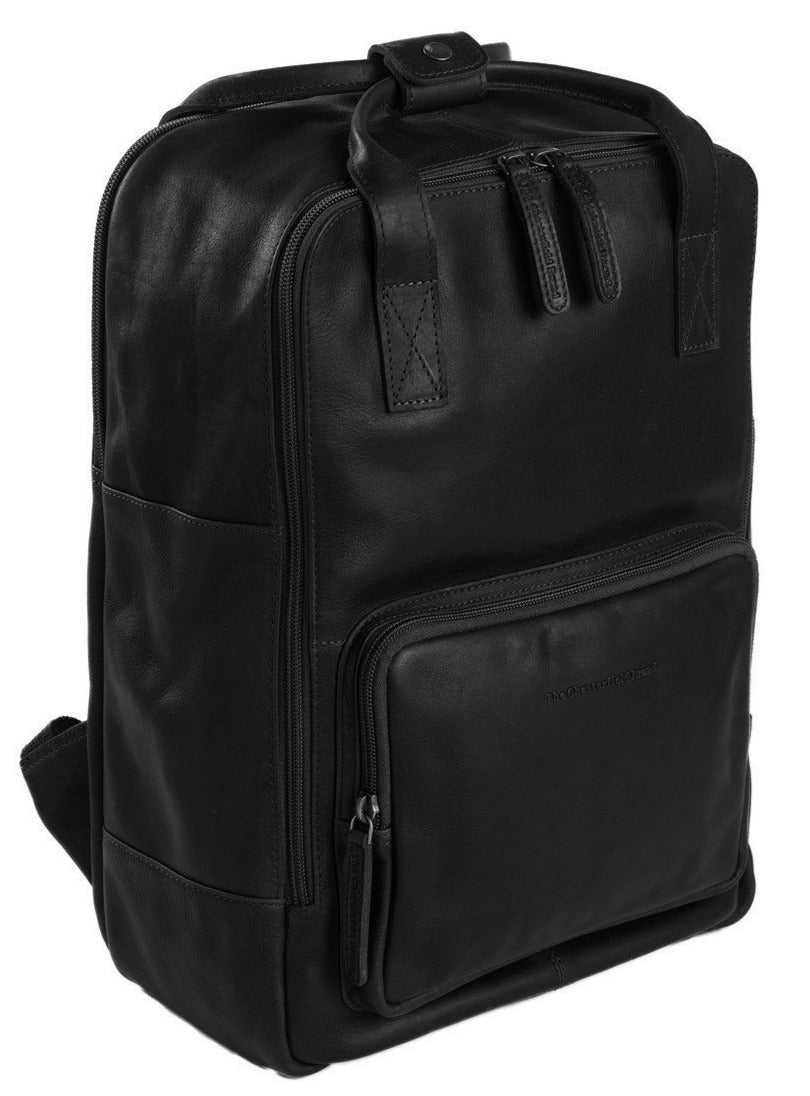 The Chesterfield Brand Belford 14" Pc Sekk I Skinn Svart