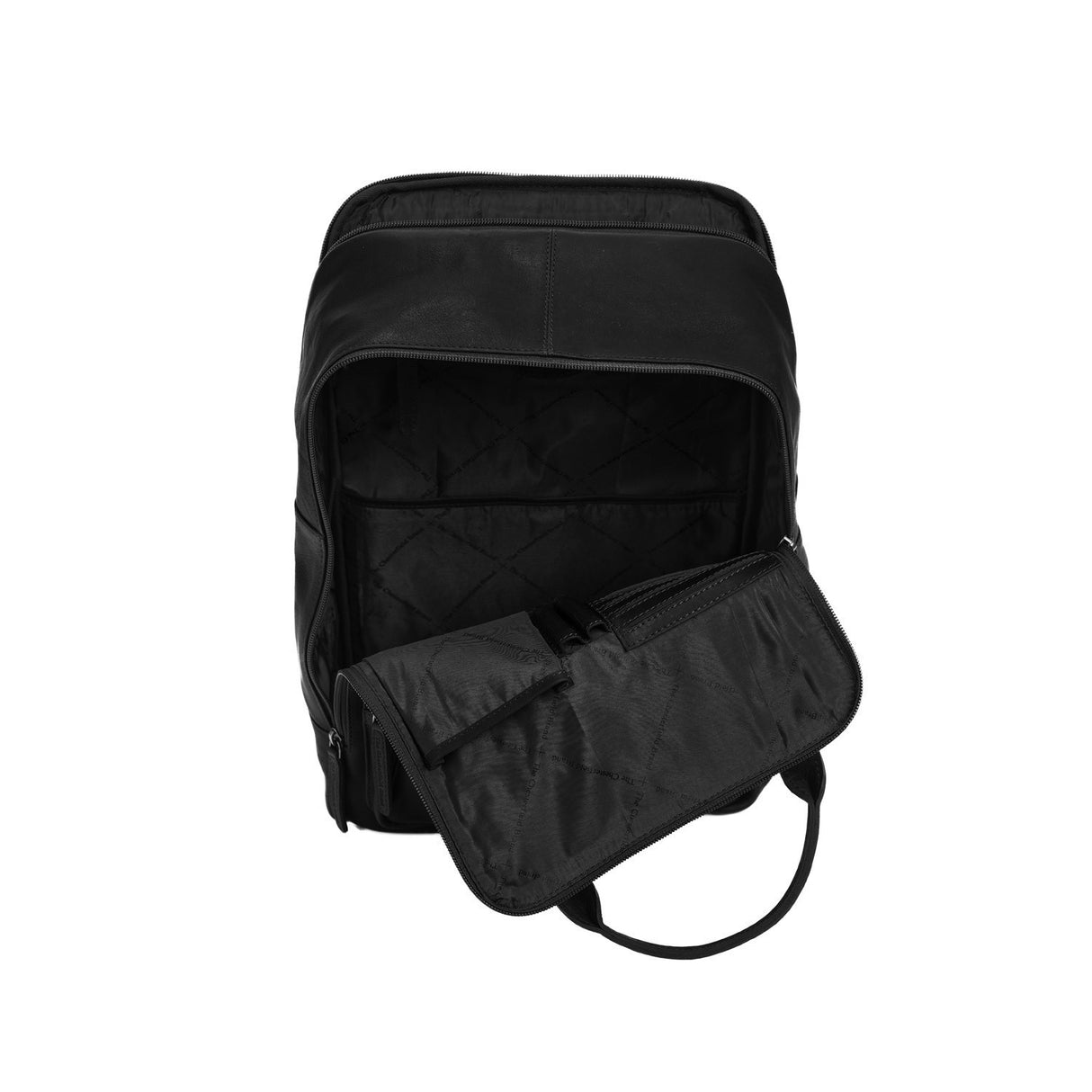 The Chesterfield Brand Belford 14" Pc Sekk I Skinn Svart