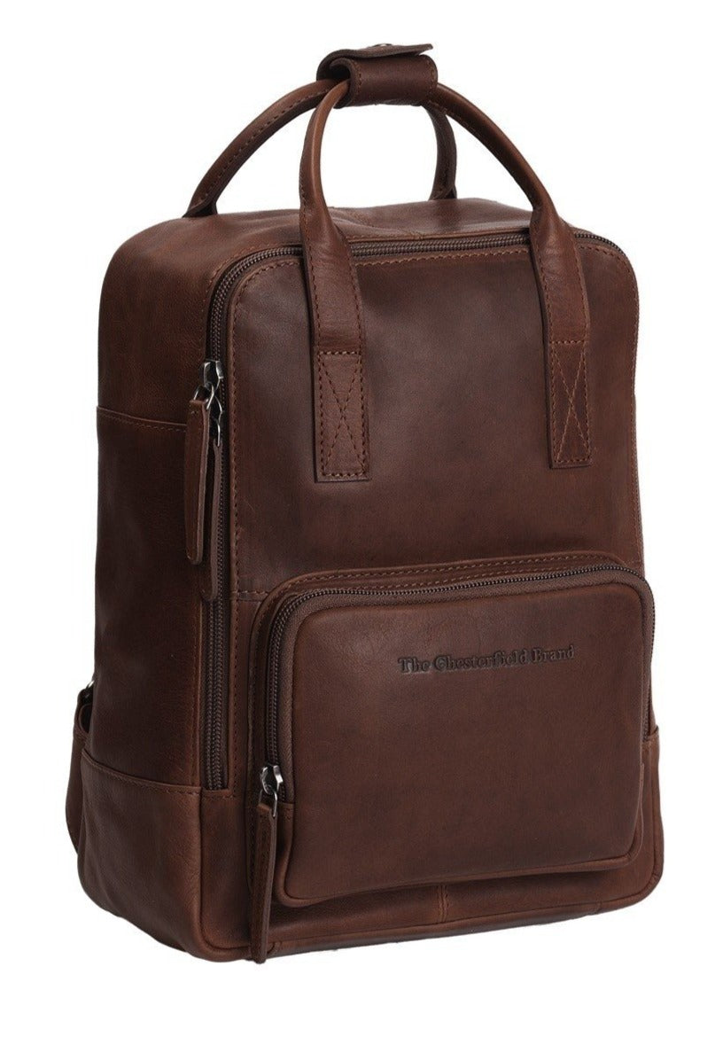 The Chesterfield Brand Bellary City Sekk I Skinn Brun