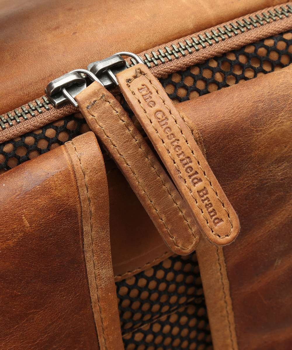 The Chesterfield Brand Austin 14" Pc Sekk I Skinn Cognac