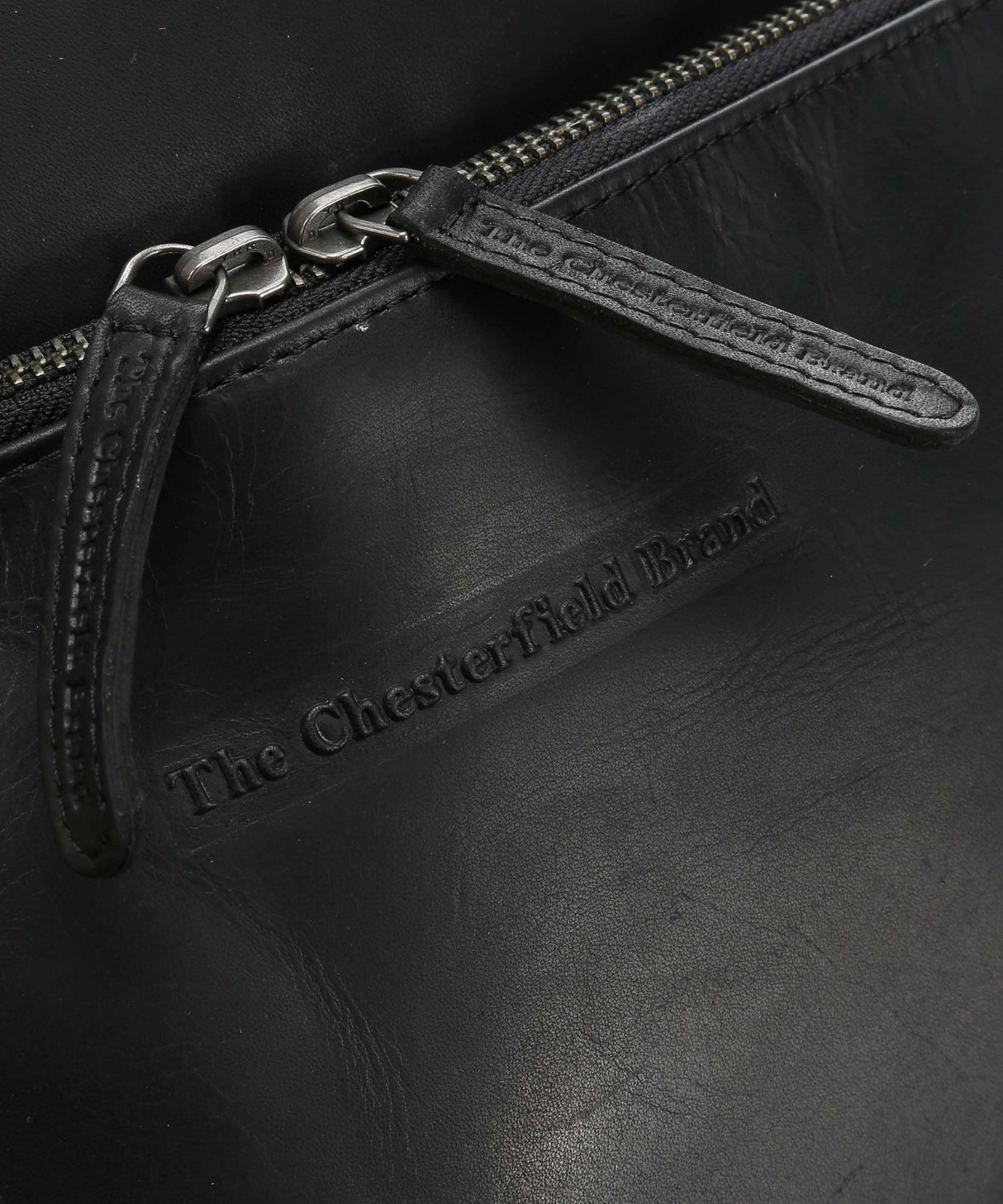 The Chesterfield Brand Austin 14" Pc Sekk I Skinn Svart