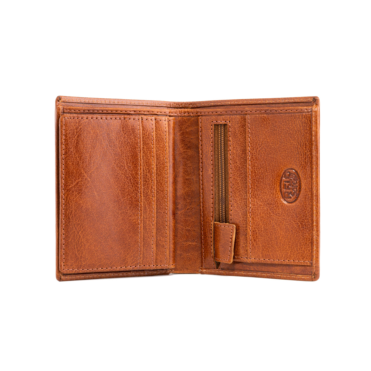 The Chesterfield Brand Boden Mellomstor Lommebok I Skinn Cognac