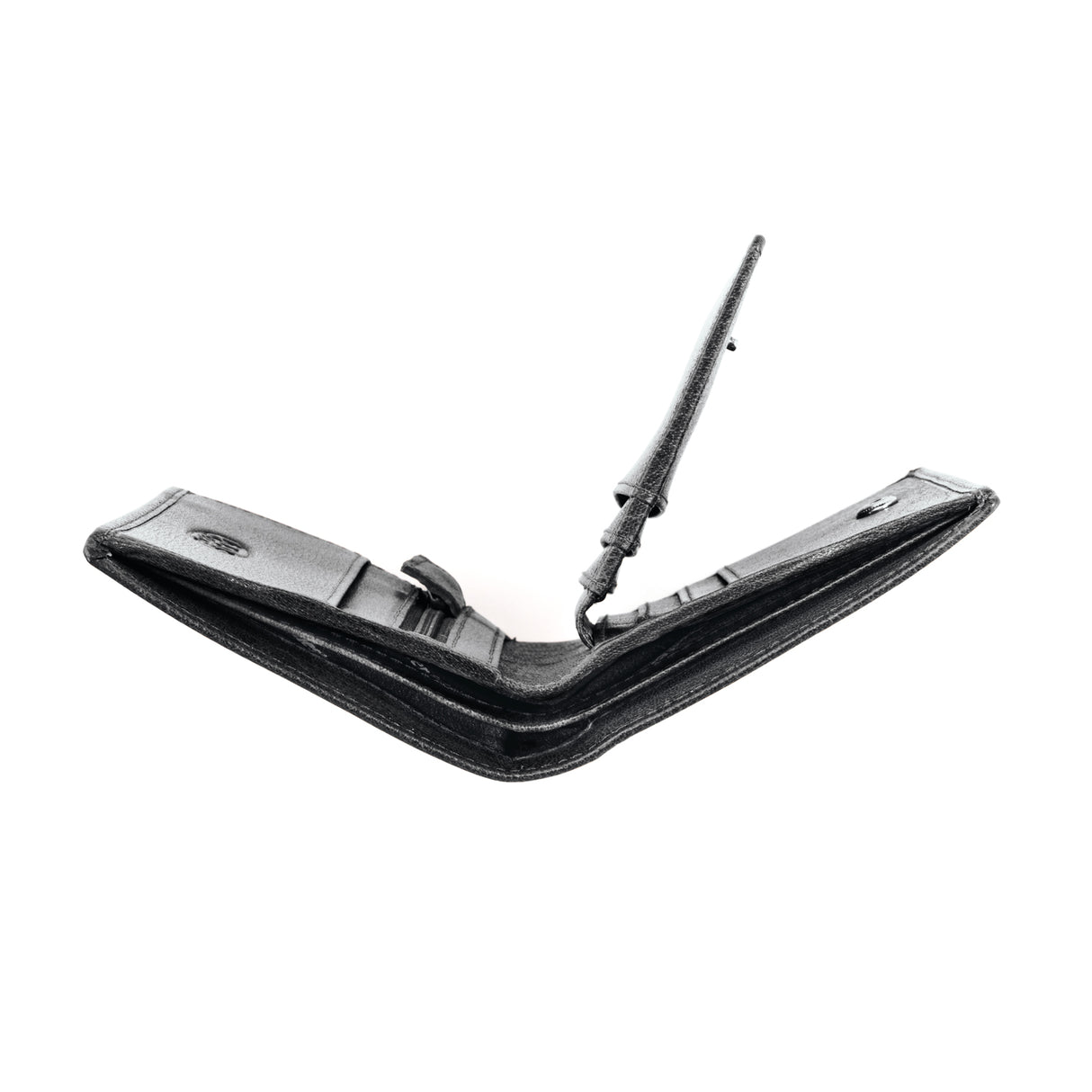 The Chesterfield Brand Boden Mellomstor Lommebok I Skinn Svart