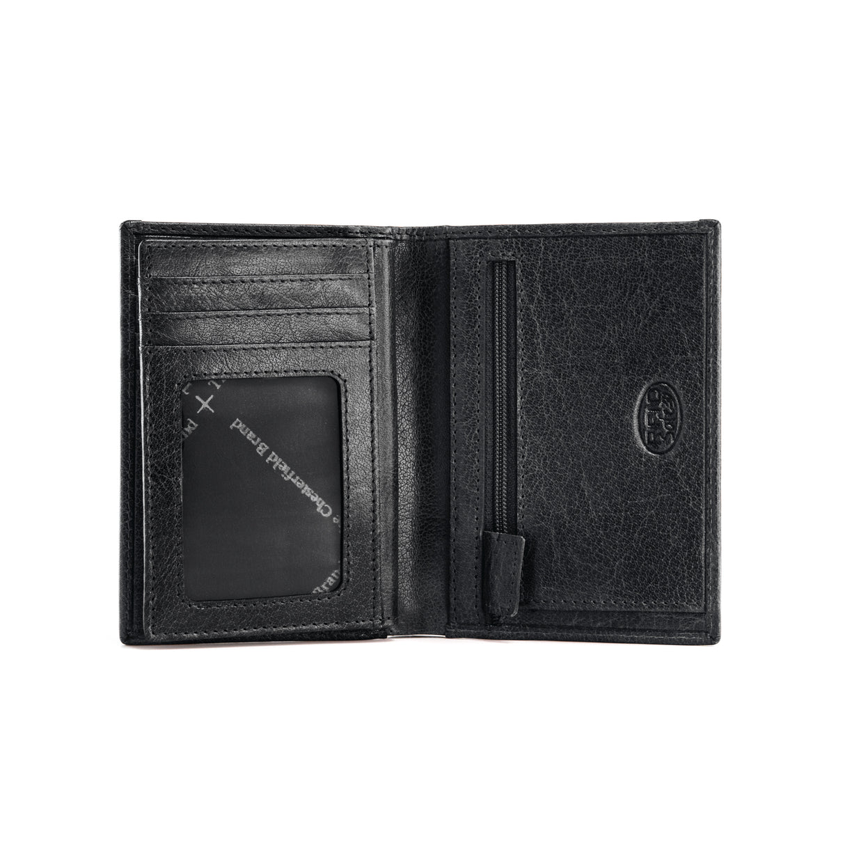 The Chesterfield Brand Drammen Stor Lommebok I Skinn Svart