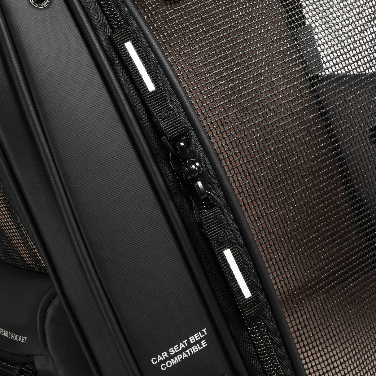 Delsey Raspail Pet Carrier Backpack Black