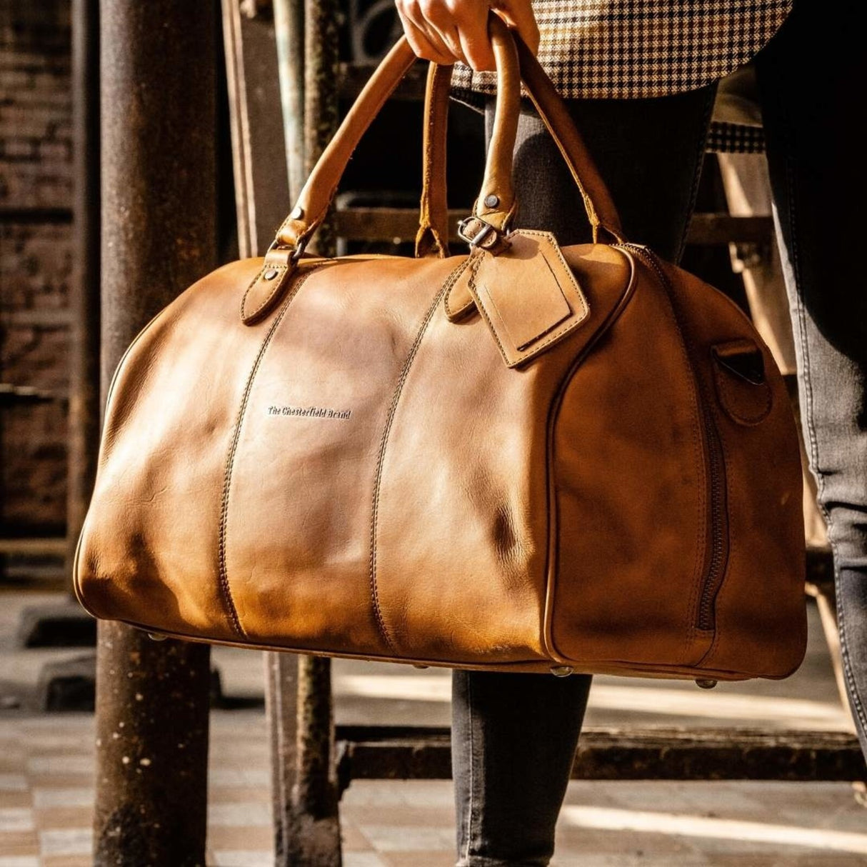 The Chesterfield Brand Liam Weekend Bag I Skinn Cognac