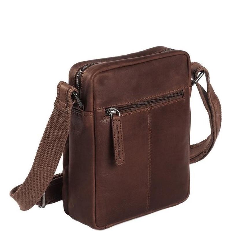 The Chesterfield Brand Birmingham Liten Crossover veske I Skinn Brun