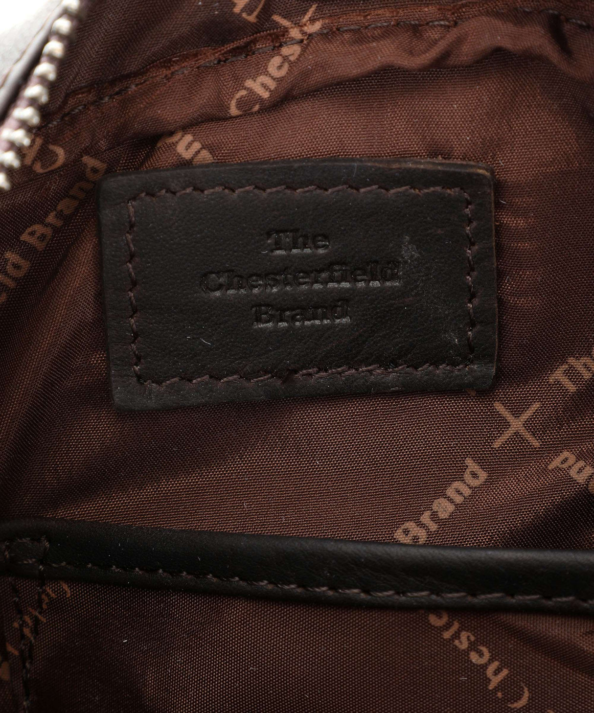 The Chesterfield Brand Birmingham Liten Crossover veske I Skinn Brun