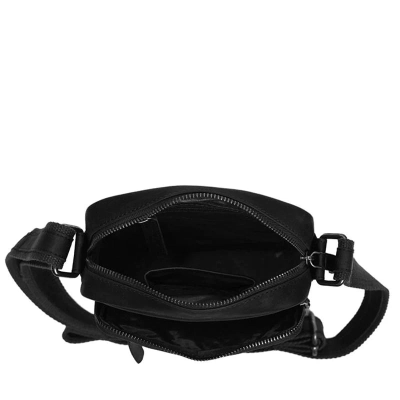 The Chesterfield Brand Birmingham Liten Crossover veske I Skinn Svart