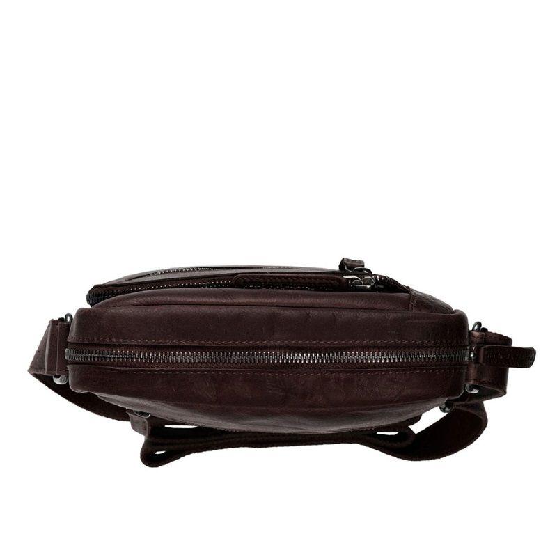 The Chesterfield Brand Dessau Medium Crossover Veske I Skinn Brun