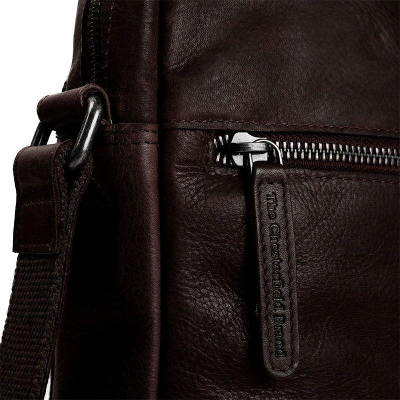 The Chesterfield Brand Dessau Medium Crossover Veske I Skinn Brun