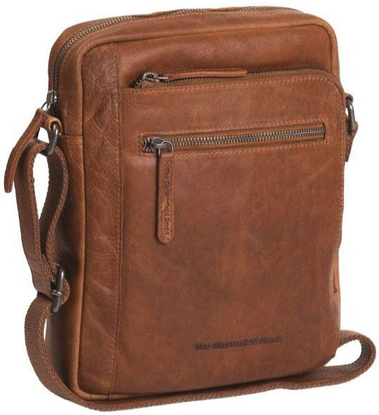 The Chesterfield Brand Dessau Medium Crossover Veske I Skinn Cognac