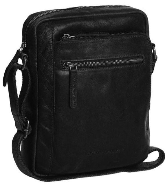 The Chesterfield Brand Dessau Medium Crossover Veske I Skinn Svart